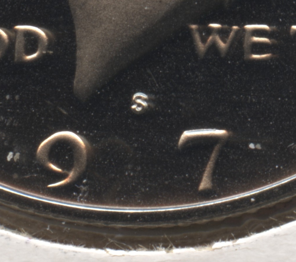 1979-S Type 2 Clear S Kennedy Half Dollar Proof Close Up