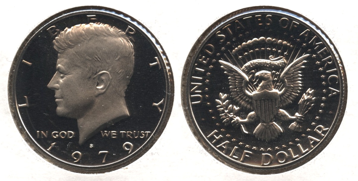 1979-S Type 2 Clear S Kennedy Half Dollar Proof