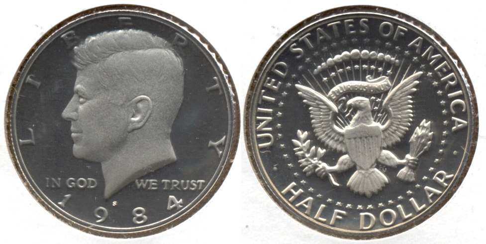 1984-S Kennedy Half Dollar Proof