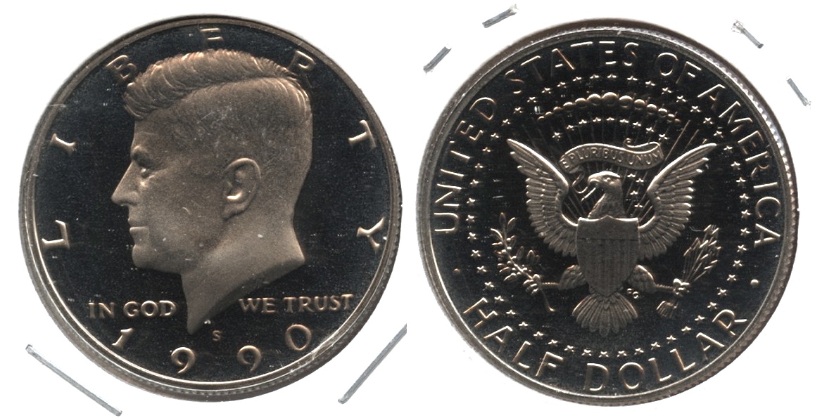 1990-S Kennedy Half Dollar Proof