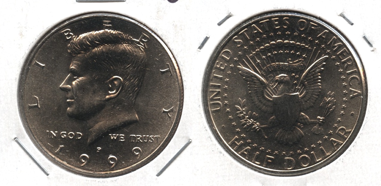 1999-P Kennedy Half Dollar Mint State
