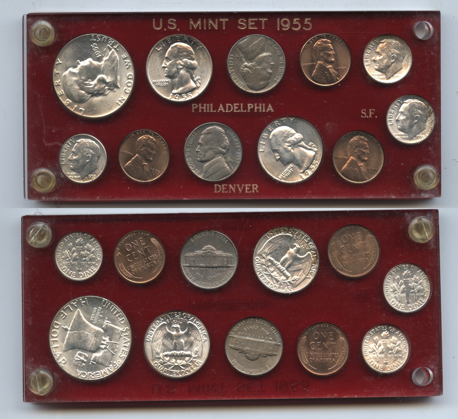 1955 United States Half Mint Set