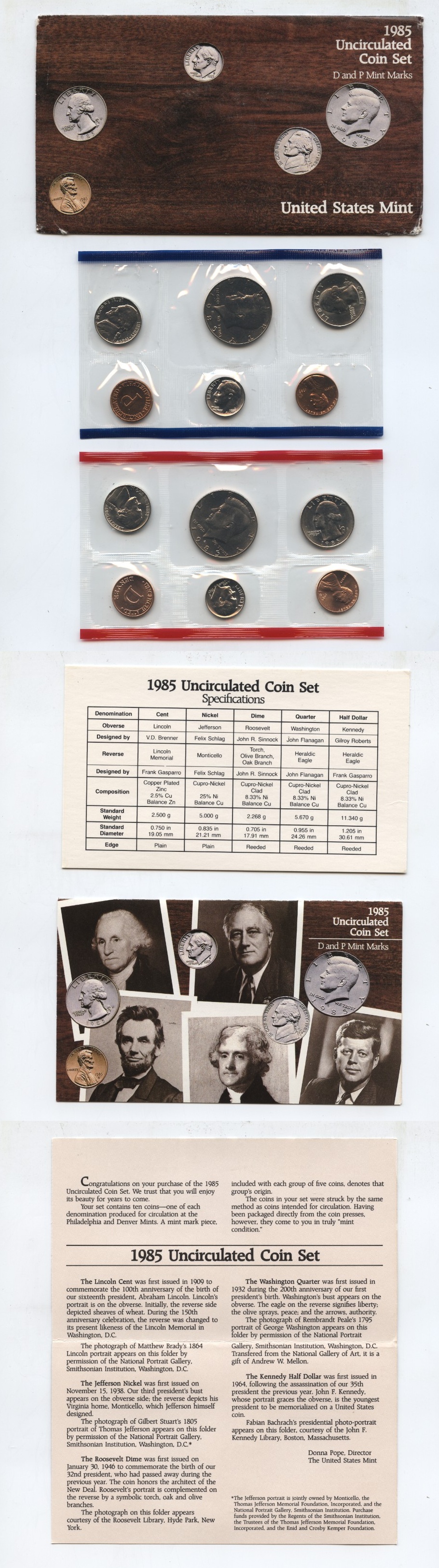 1985 United States Mint Set