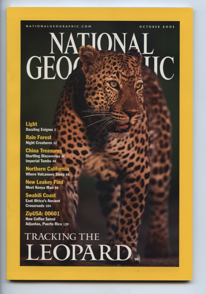 National Geographic Magazine October 2001