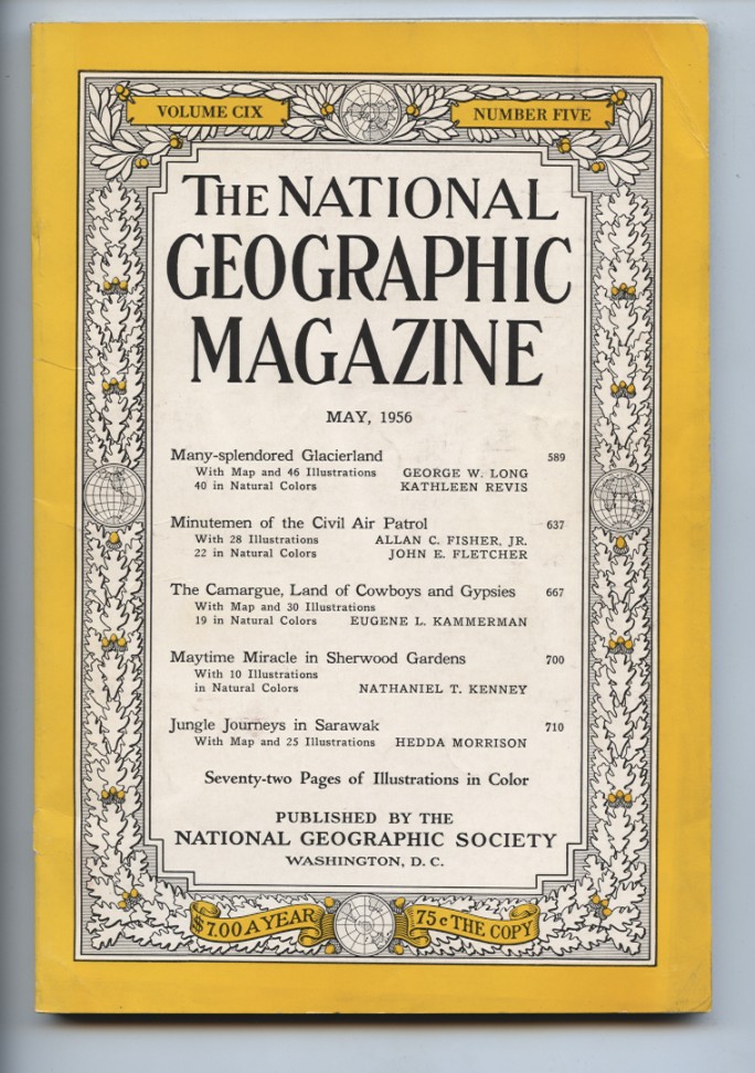 National Geographic Magazine May 1956