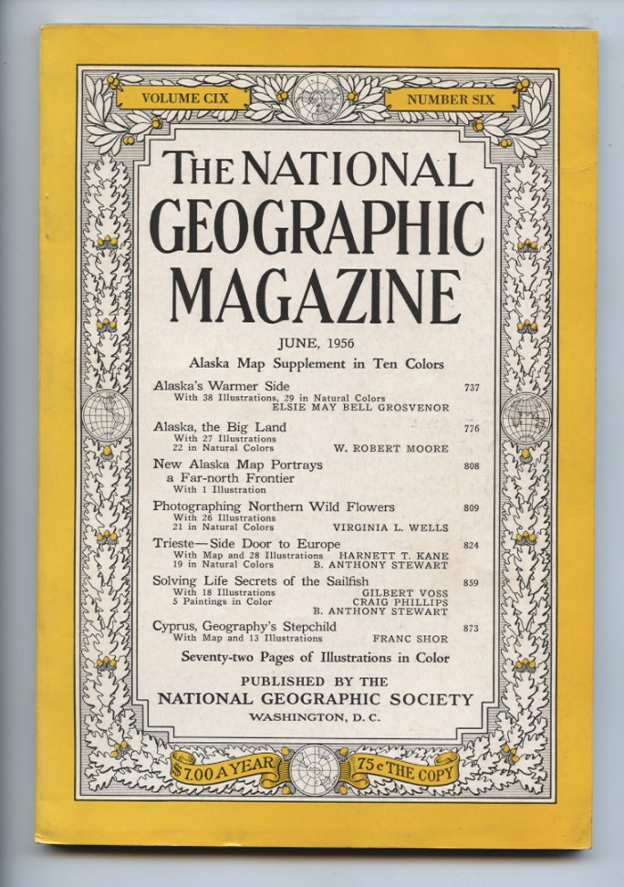 National Geographic Magazine June 1956