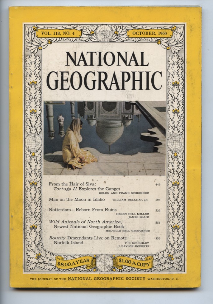National Geographic Magazine October 1960