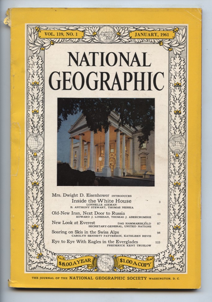 National Geographic Magazine January 1961