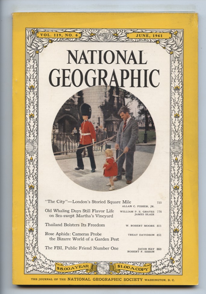 National Geographic Magazine June 1961