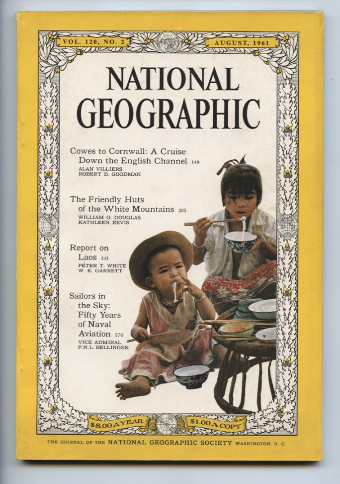 National Geographic Magazine August 1961