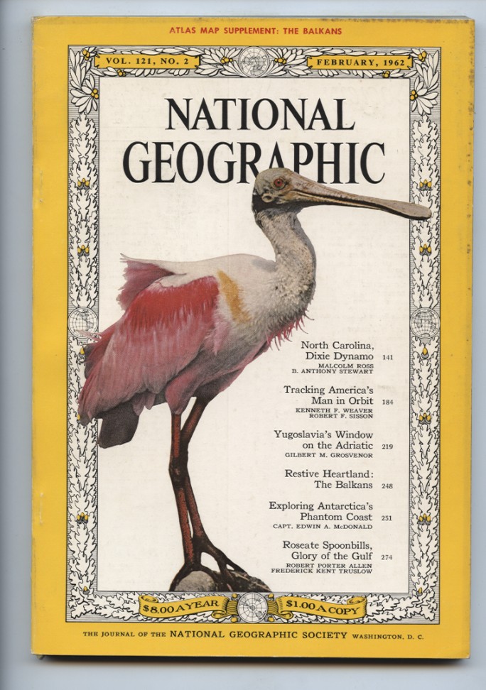 National Geographic Magazine February 1962