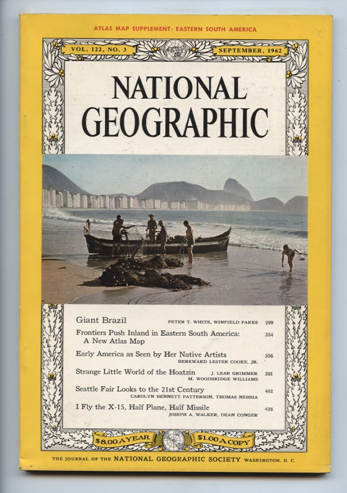 National Geographic Magazine September 1962