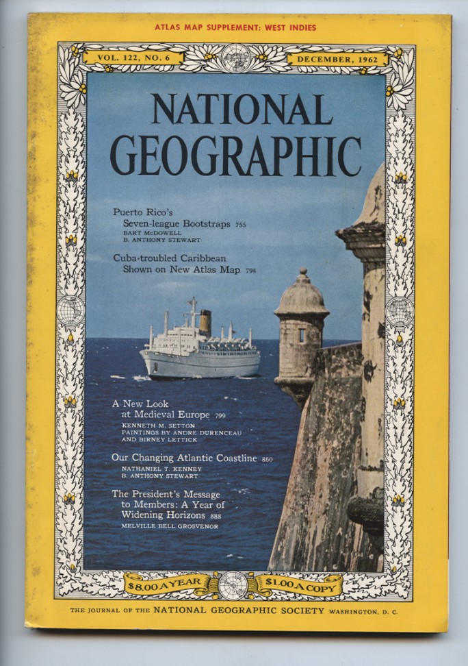 National Geographic Magazine December 1962