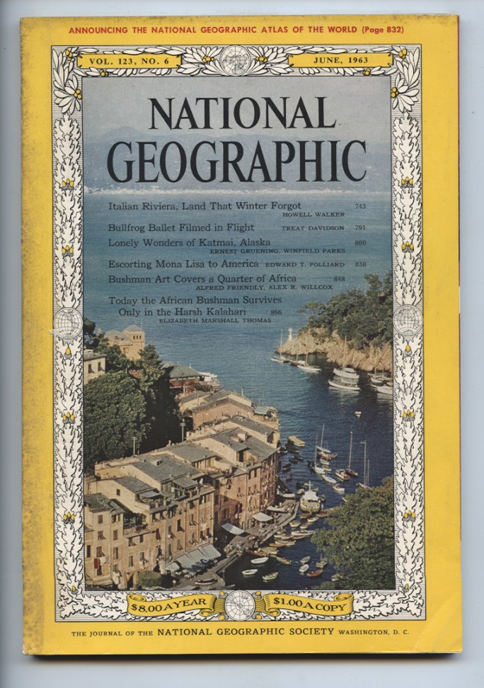 National Geographic Magazine June 1963