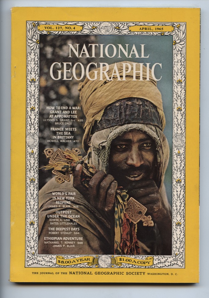 National Geographic Magazine April 1965
