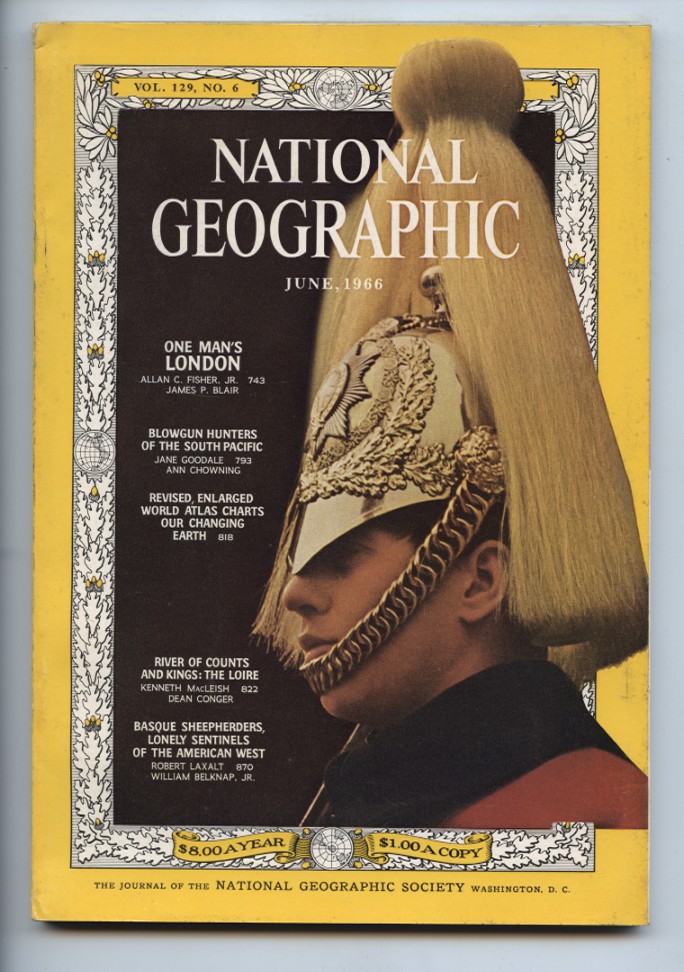 National Geographic Magazine June 1966