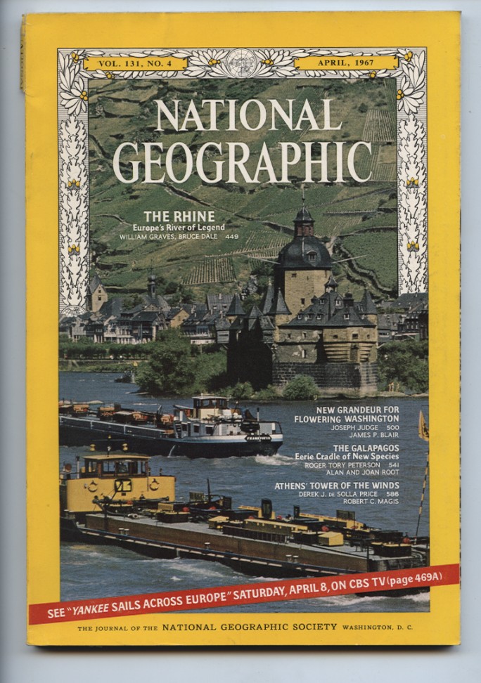 National Geographic Magazine April 1967