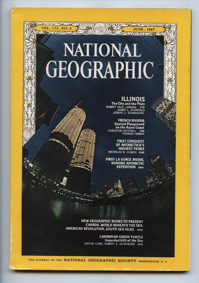 National Geographic Magazine June 1967