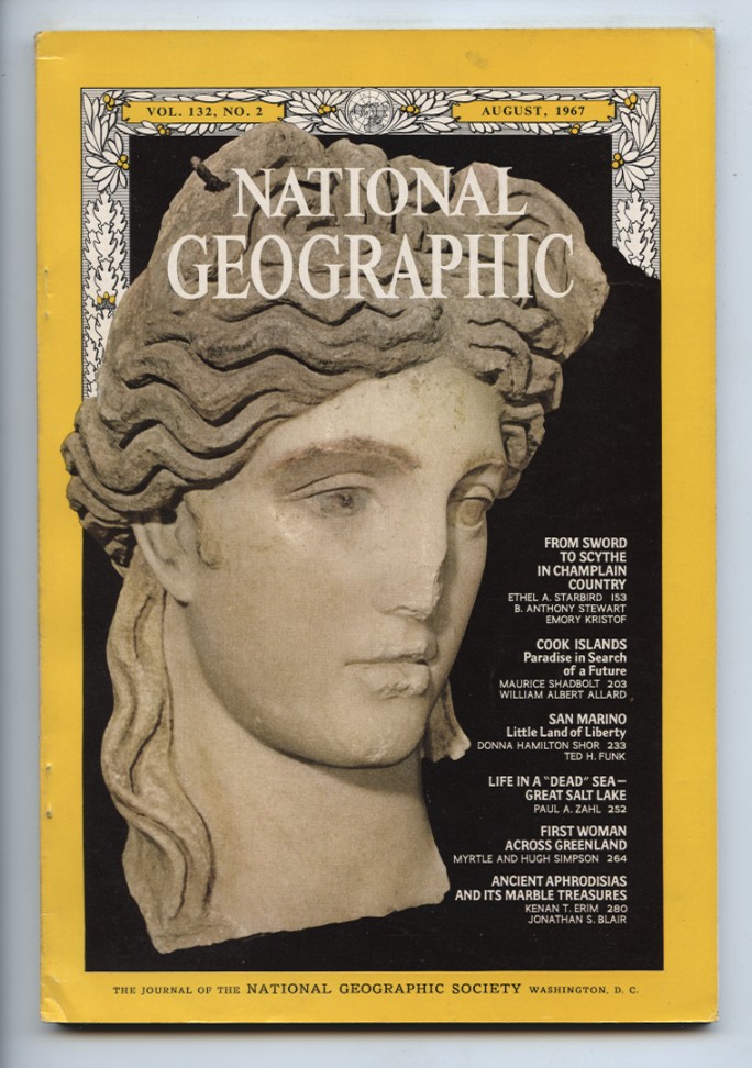 National Geographic Magazine August 1967