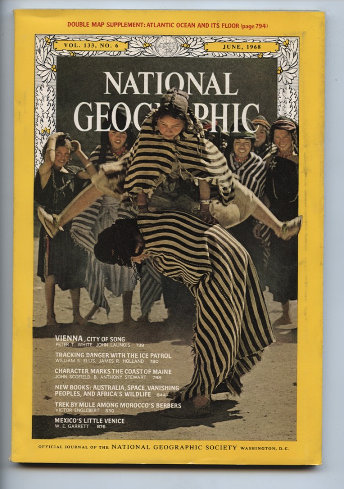 National Geographic Magazine June 1968