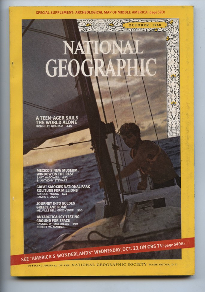 National Geographic Magazine October 1968