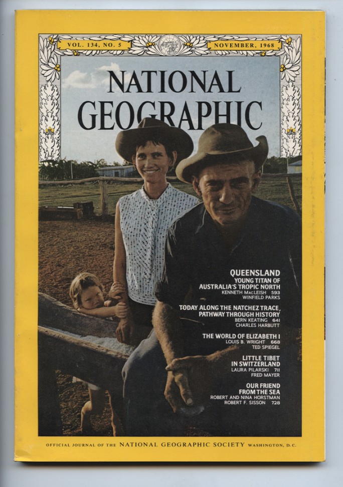 National Geographic Magazine November 1968