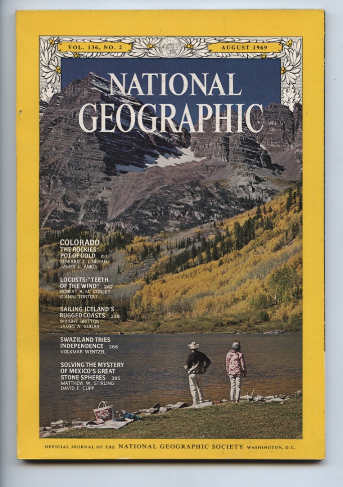 National Geographic Magazine August 1969