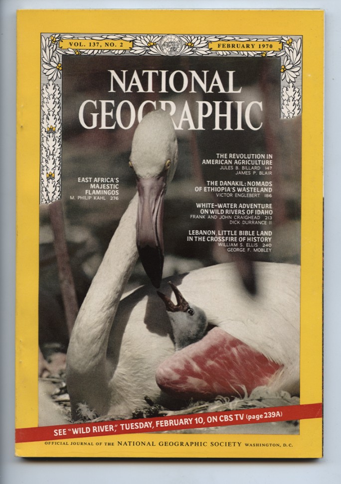 National Geographic Magazine February 1970