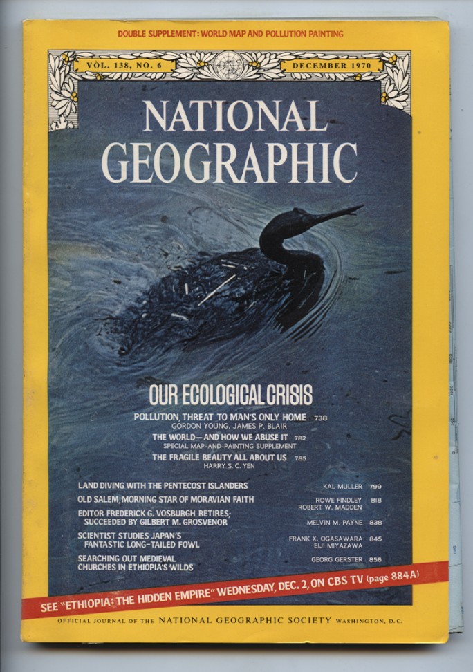 National Geographic Magazine December 1970