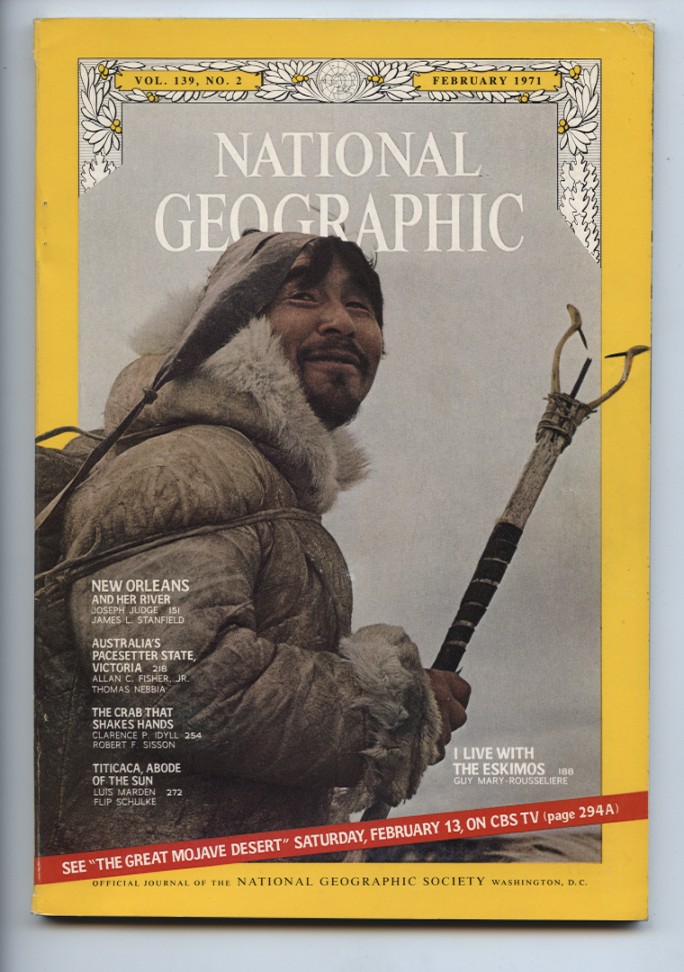 National Geographic Magazine February 1971