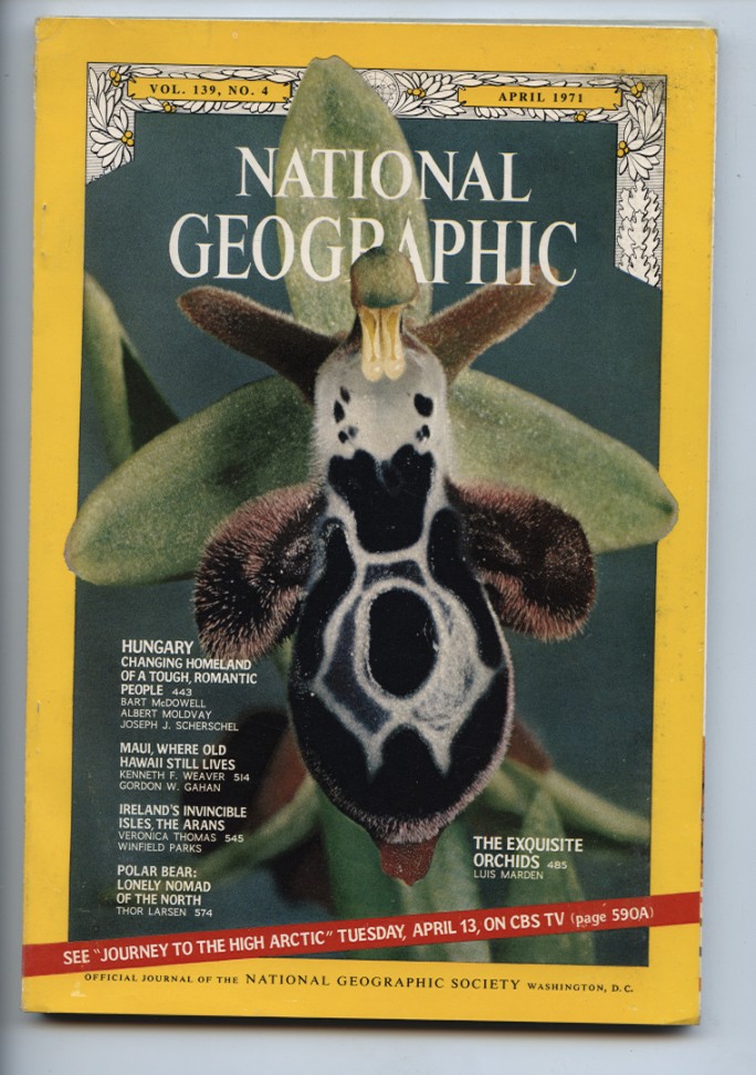 National Geographic Magazine April 1971