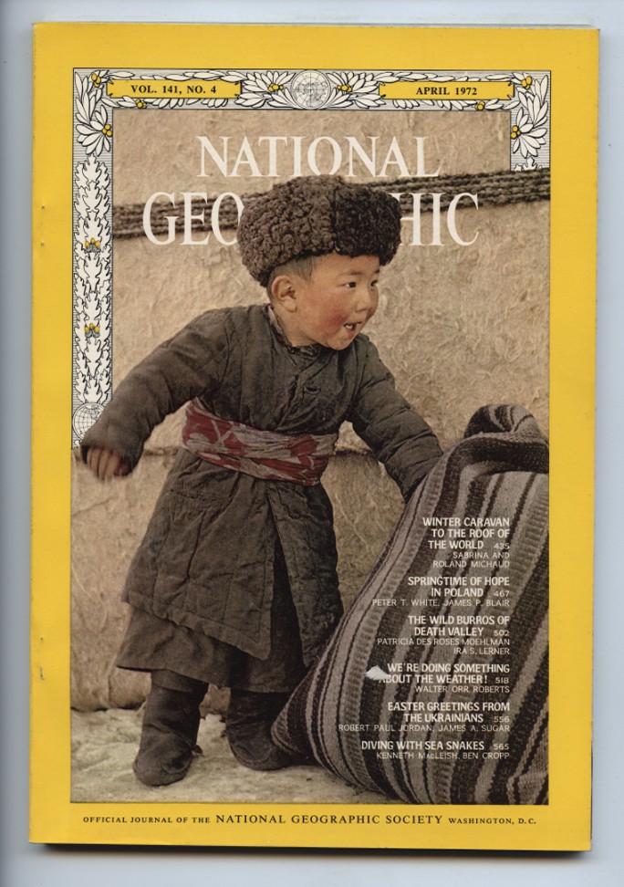 National Geographic Magazine April 1972