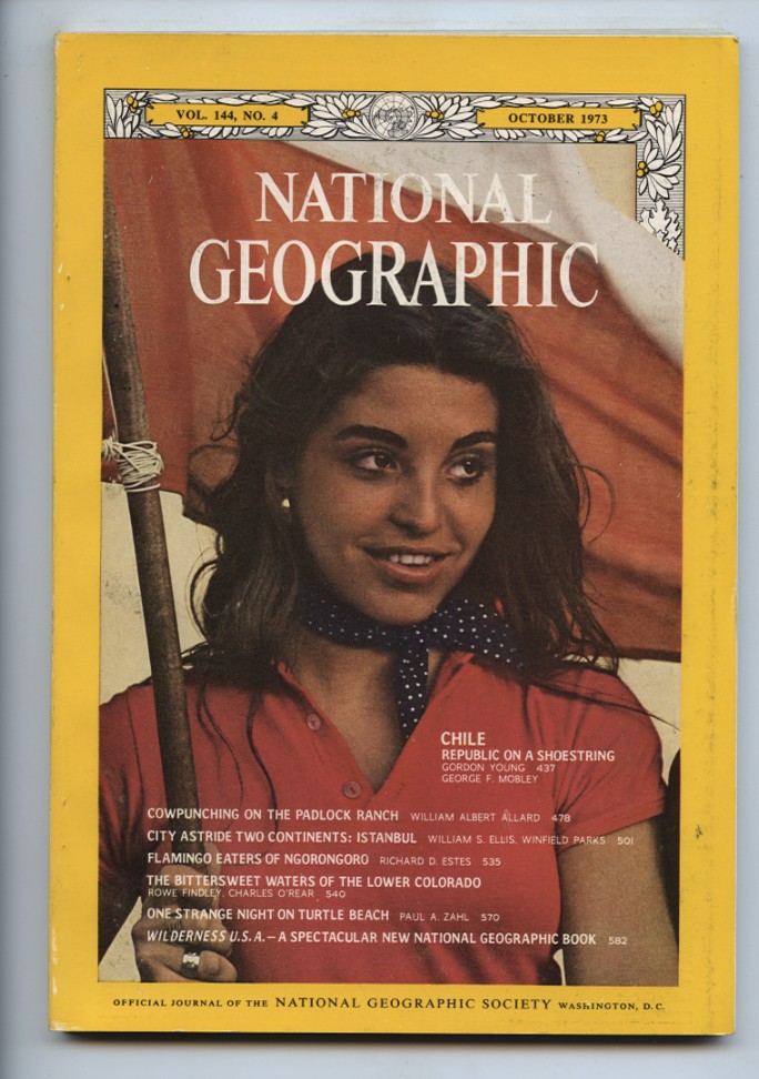 National Geographic Magazine October 1973
