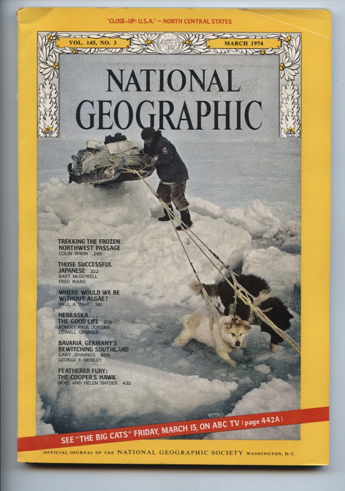 National Geographic Magazine March 1974