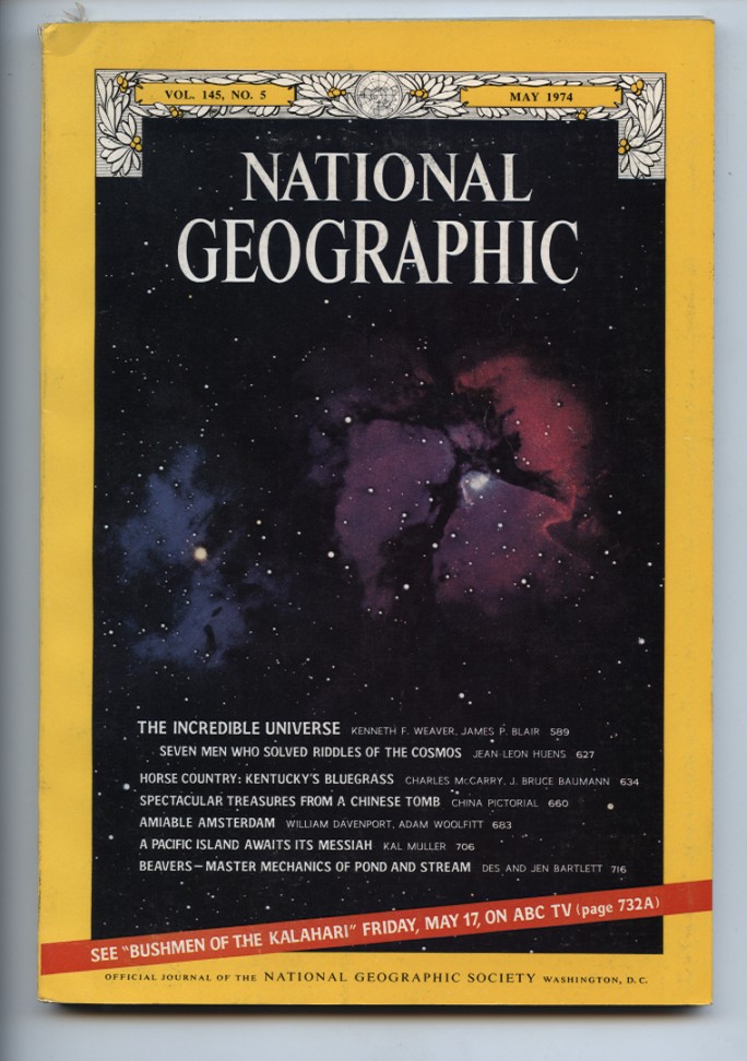 National Geographic Magazine May 1974
