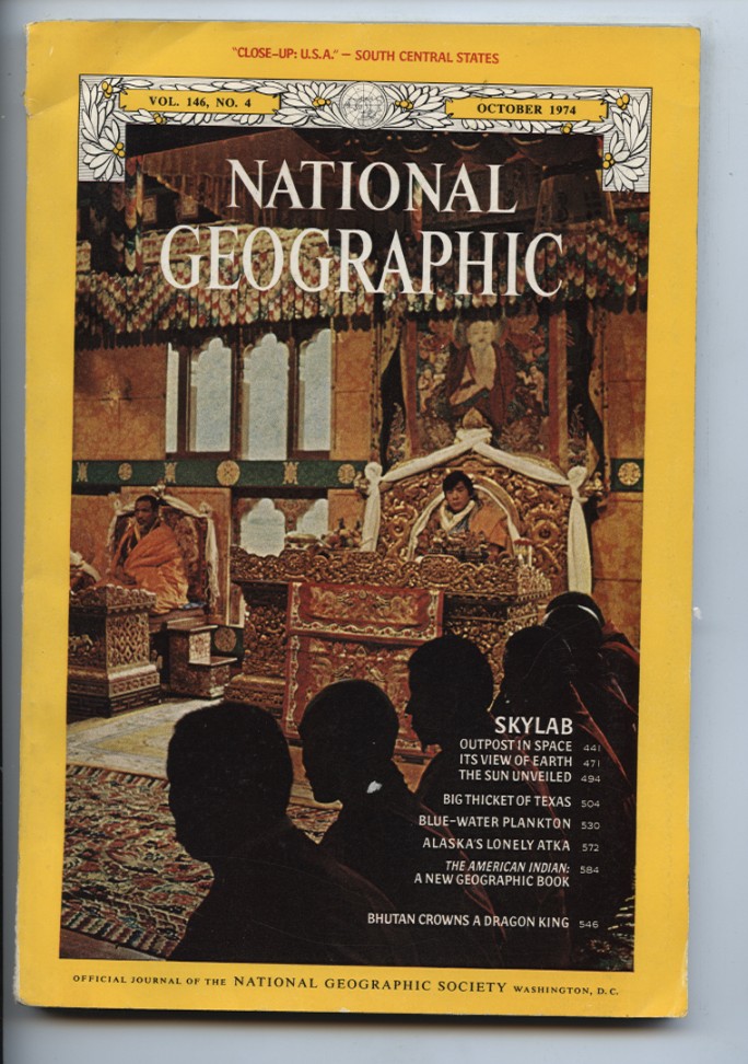 National Geographic Magazine October 1974