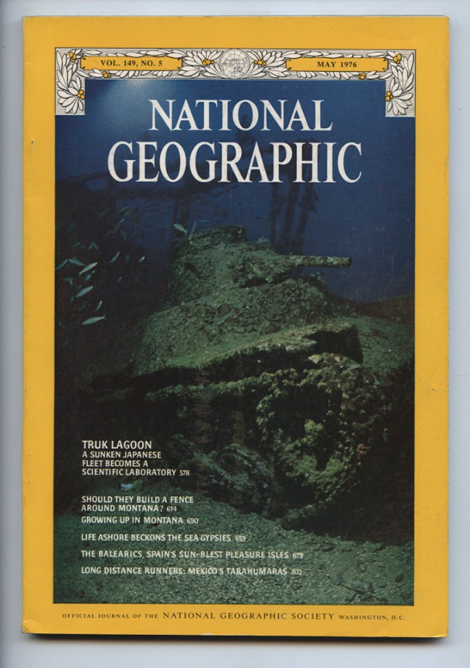 National Geographic Magazine May 1976