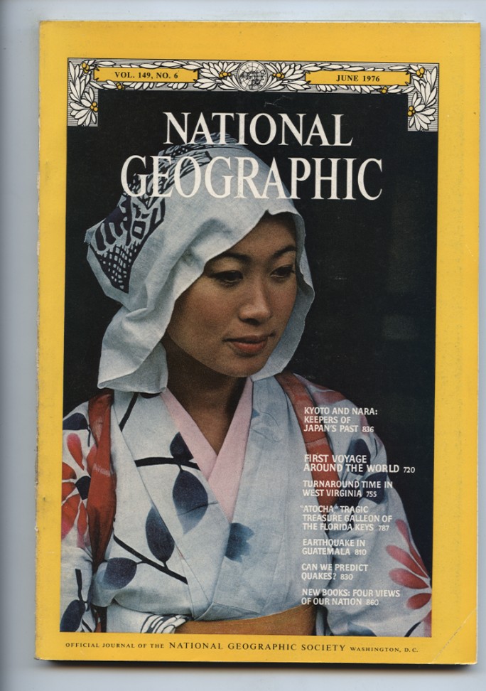 National Geographic Magazine June 1976