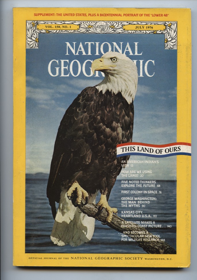 National Geographic Magazine July 1976