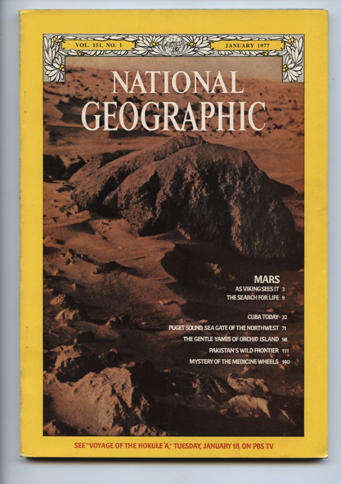 National Geographic Magazine January 1977