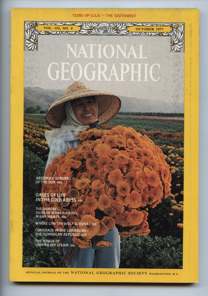 National Geographic Magazine October 1977