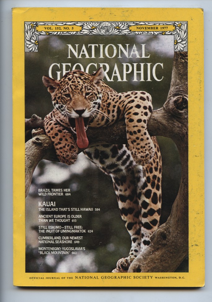 National Geographic Magazine November 1977