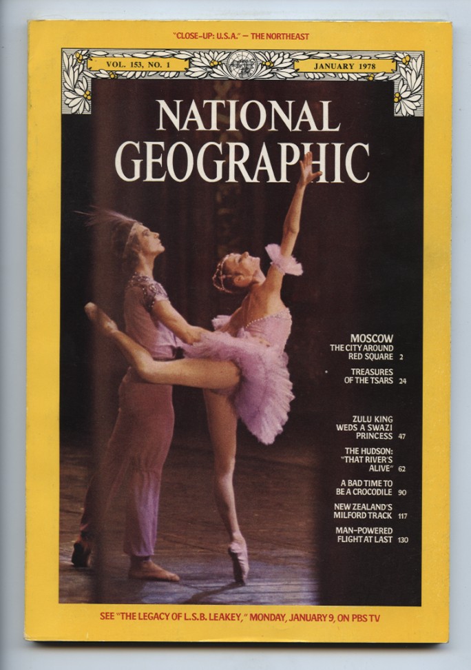National Geographic Magazine January 1978