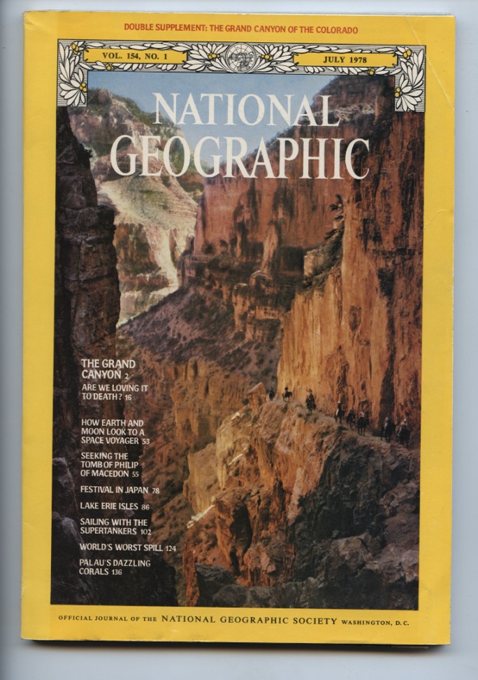 National Geographic Magazine July 1978