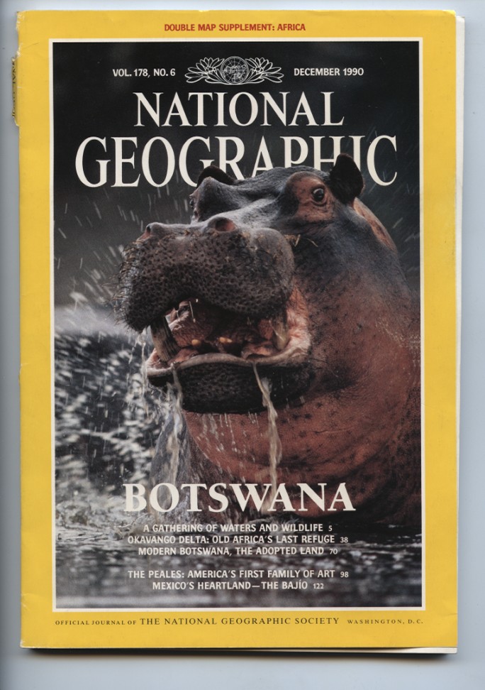 National Geographic Magazine December 1990