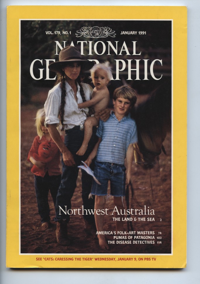 National Geographic Magazine January 1991