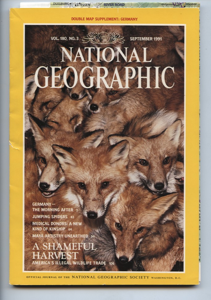 National Geographic Magazine September 1991