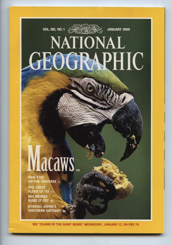 National Geographic Magazine January 1994