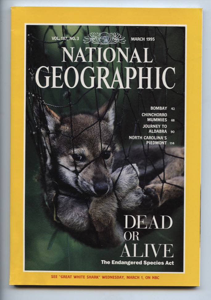 National Geographic Magazine March 1995