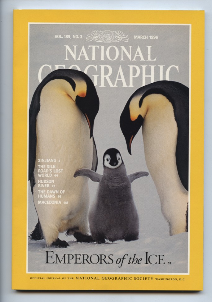 National Geographic Magazine March 1996